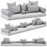 Kissen für Fenstersitze Window Set 02 - Armada 