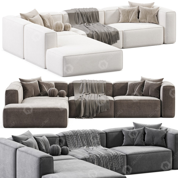 Sofa Westwing Narozna XL model 3D