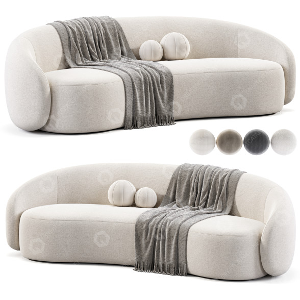 Sofa Eichholtz Amore 3D-Modell
