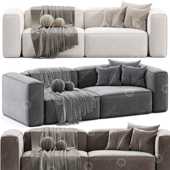 Sofá Westwing Lennon Modelo 3D