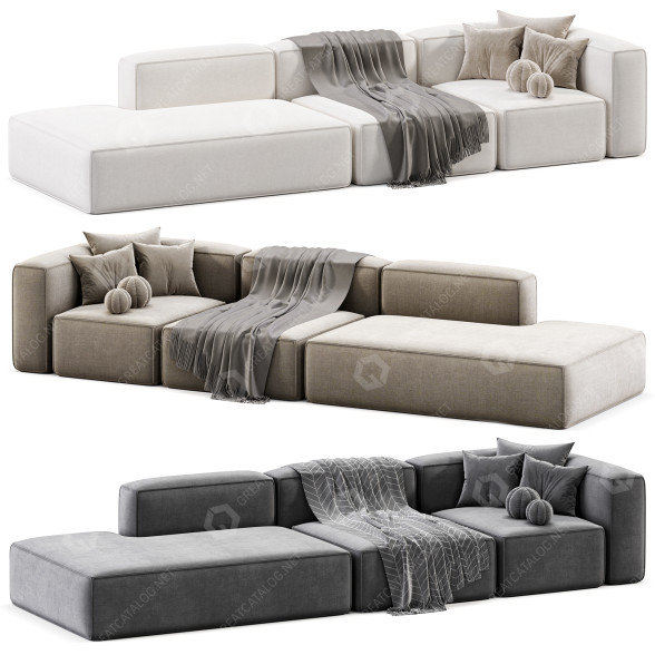 Sofa Westwing Lennon XL 3D-Modell