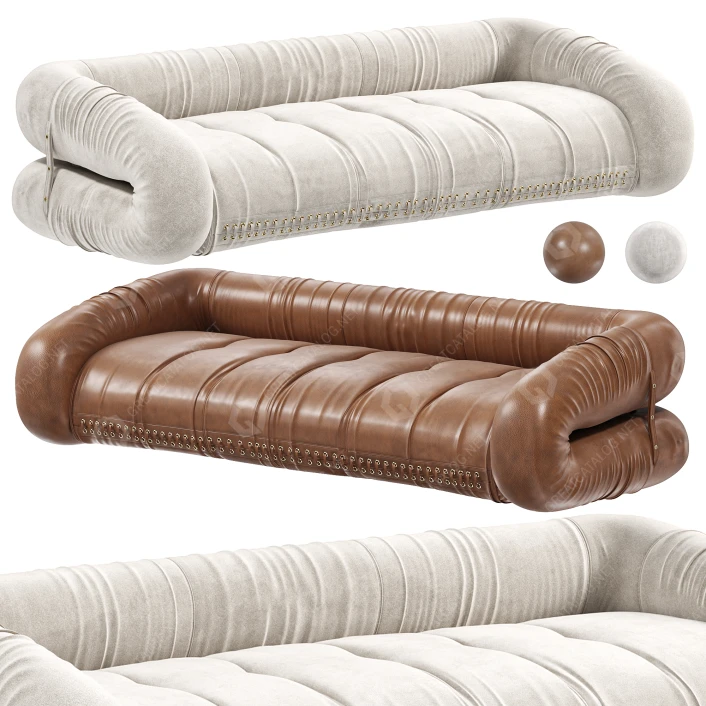 Leather Sofa Anfibio Giovannetti Anfibio Anfibio Sofa By