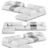 Canapé Zanotta Bumper Sectional - Muhammad CGI