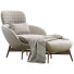 Fotel i pufa Minotti Russell - ED-MONTE