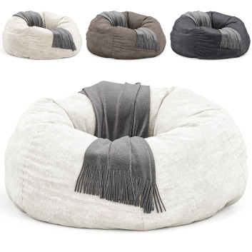 West Elm Bean Bag 3D модель