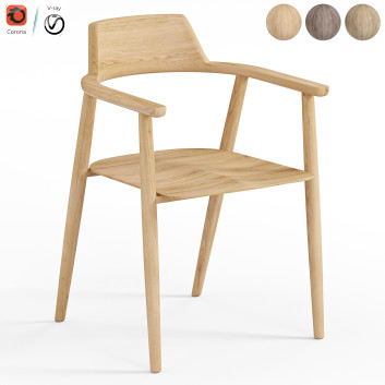 Krzesło  Japanese Modern Model 3D