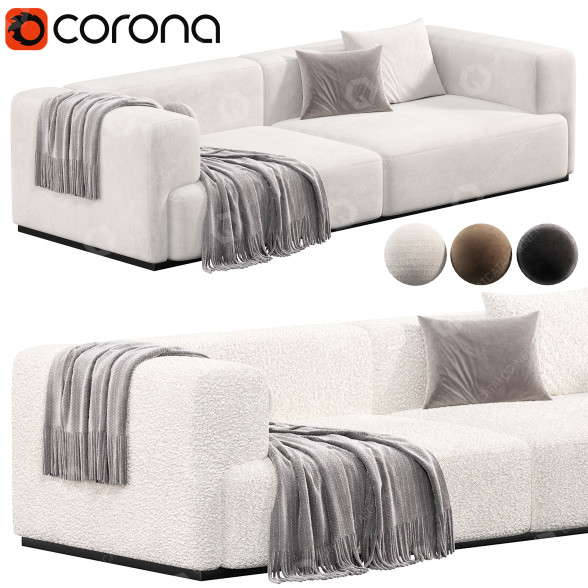 Sofa Katty by Now & Future 3D-Modell