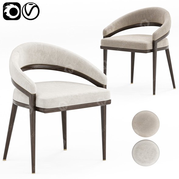 Krzesło Aster Erick model 3D