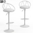 Taburete de bar Homary Modern PU - Sabirjanov