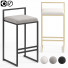 Barhocker Homary Modern Upholstered Velvet - Sabirjanov