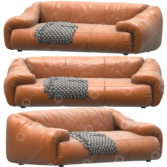 Sofa De Sede London DS705 3D-Modell