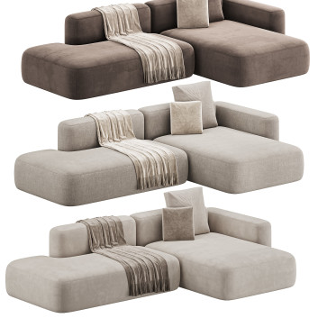 Sofa  Hay Mags 2 Model 3D