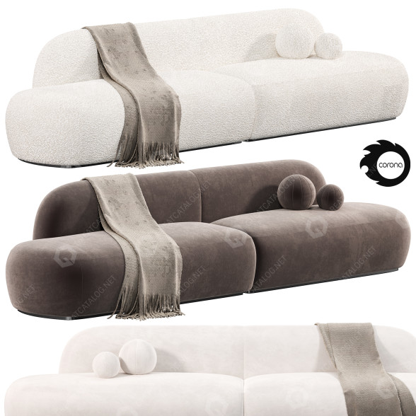 Sofa Eichholtz Bjorn S 3D-Modell
