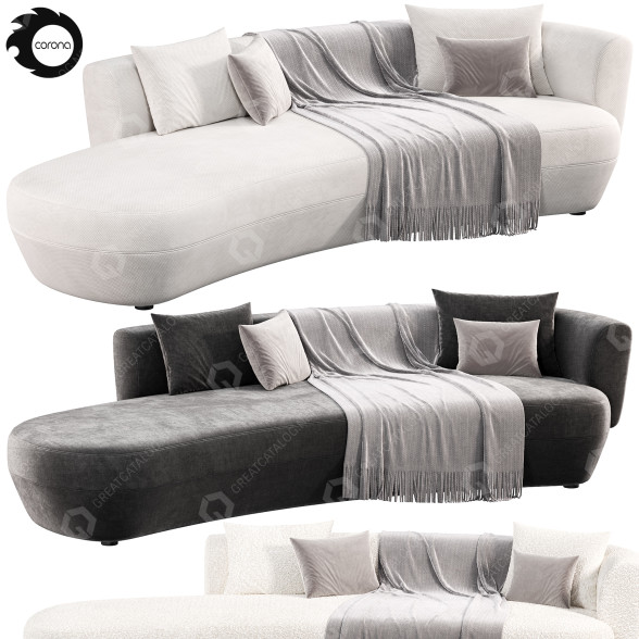 Sofa Vibieffe 85 Confident 360 3D-Modell