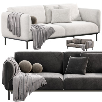 Диван IKEA Applaryd 3D модель