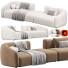 Sofá Cadde Yildiz Puffy Puffy Quadruple - Neeo