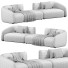 Sofá Cadde Yildiz Puffy Puffy Quadruple - Neeo