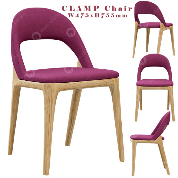 Chair Kozai Style Clamp 3D model