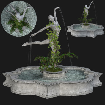 Fountain Vol 01 3D model