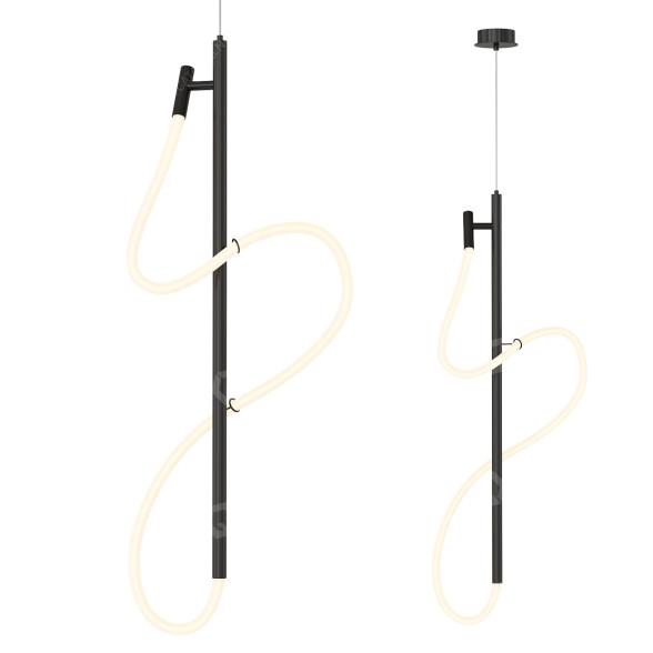 Lampa wisząca Knot Light model 3D