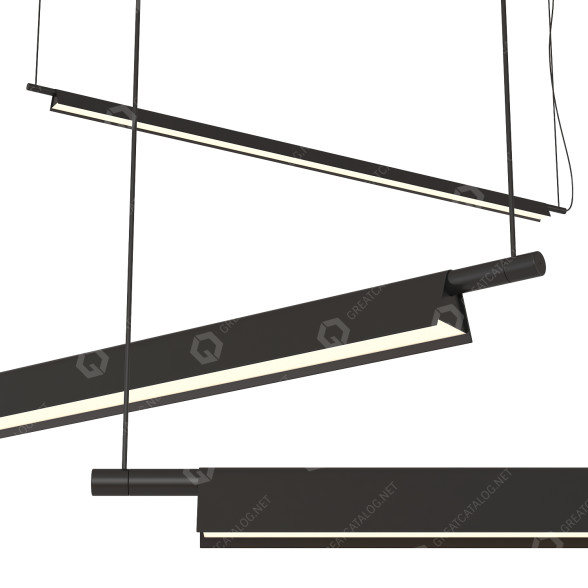 Lámpara colgante Luceplan Compendium Modelo 3D