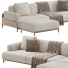 Canapé et Ottoman Karimoku Case Study Kinuta - Muhammad CGI
