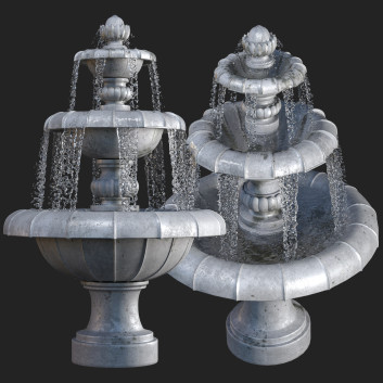 Fountain Vol 07 3D model