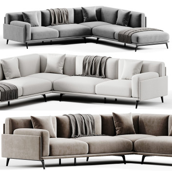 Sofa  Arflex Frame Model 3D
