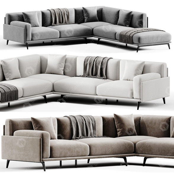 Sofa Arflex Frame 3D-Modell