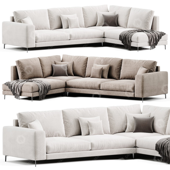 Sofa Chateau D'Ax Vinci 3D-Modell