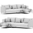 Sofa Dallagnese Milton - bobur extrude