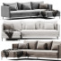 Sofa Dallagnese Milton - bobur extrude