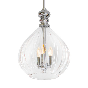 Підвісний світильник Possini Euro Design Houten Brushed Nickel
