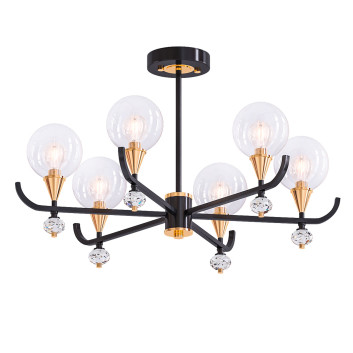 Chandelier Golden Cone 3D model