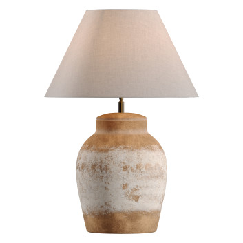Настільнa лампа R&S Robertson White Rust Terracotta