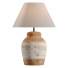 Tischlampe R&S Robertson White Rust Terracotta - ByKakharov