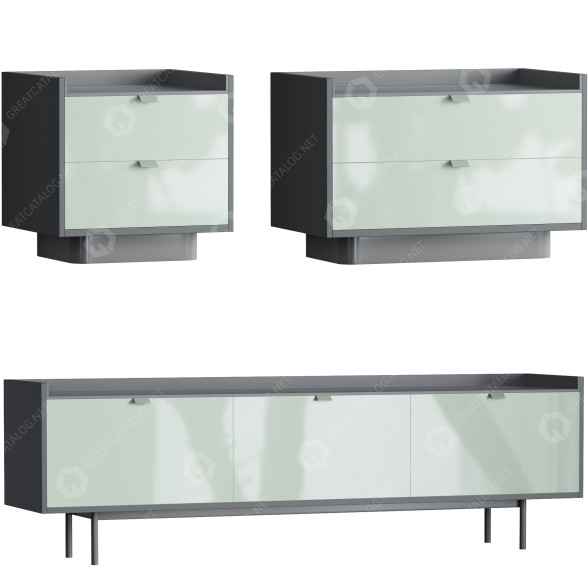 Soportes Minotti Darren Modelo 3D