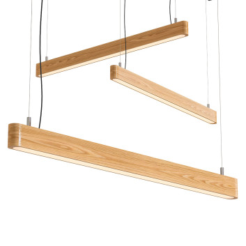 Hängeleuchte Wood LED 3D-Modell