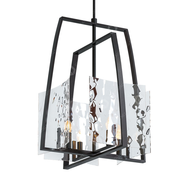 Люстра Hubbardton Forge Arc 4 3D модель