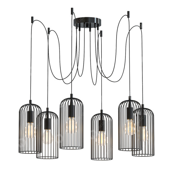 Chandelier Eglo Roccamena 3D model