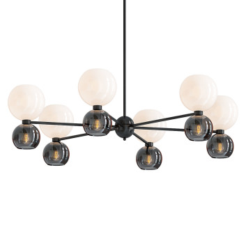 Chandelier 1stDibs Betty Oval 3D model