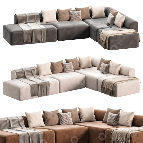 Sofa Stage Stage 008 model 3D