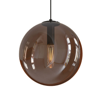 Pendant Lamp Replica Selene Smoke Grey Glass 3D model