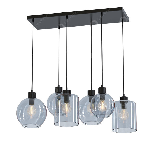 Lampa wisząca TK Lighting Sintra 2554 model 3D
