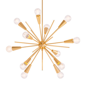 Kronleuchter Mid Century Retro