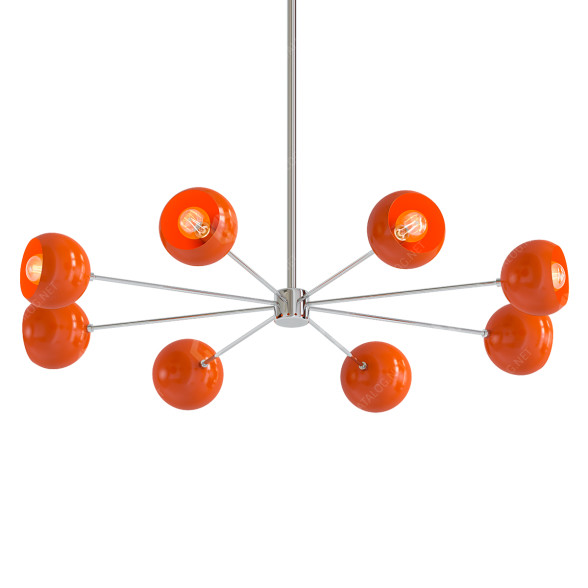 Żyrandol Custom Colour Retro Ball model 3D