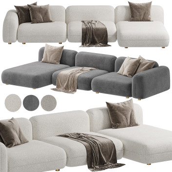 Sofa  Arflex Tokio Model 3D