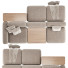 Sofa und Couchtische Arflex Tokio - Muhammad CGI