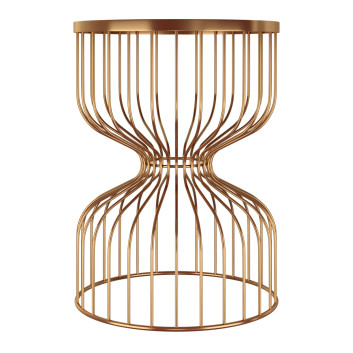 Coffee Table  Minimalist Wrought Iron 3D model