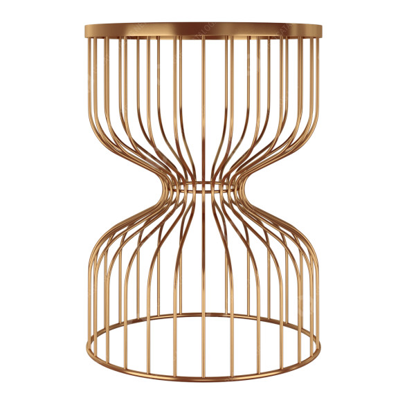 Kaffeetisch Minimalist Wrought Iron 3D-Modell